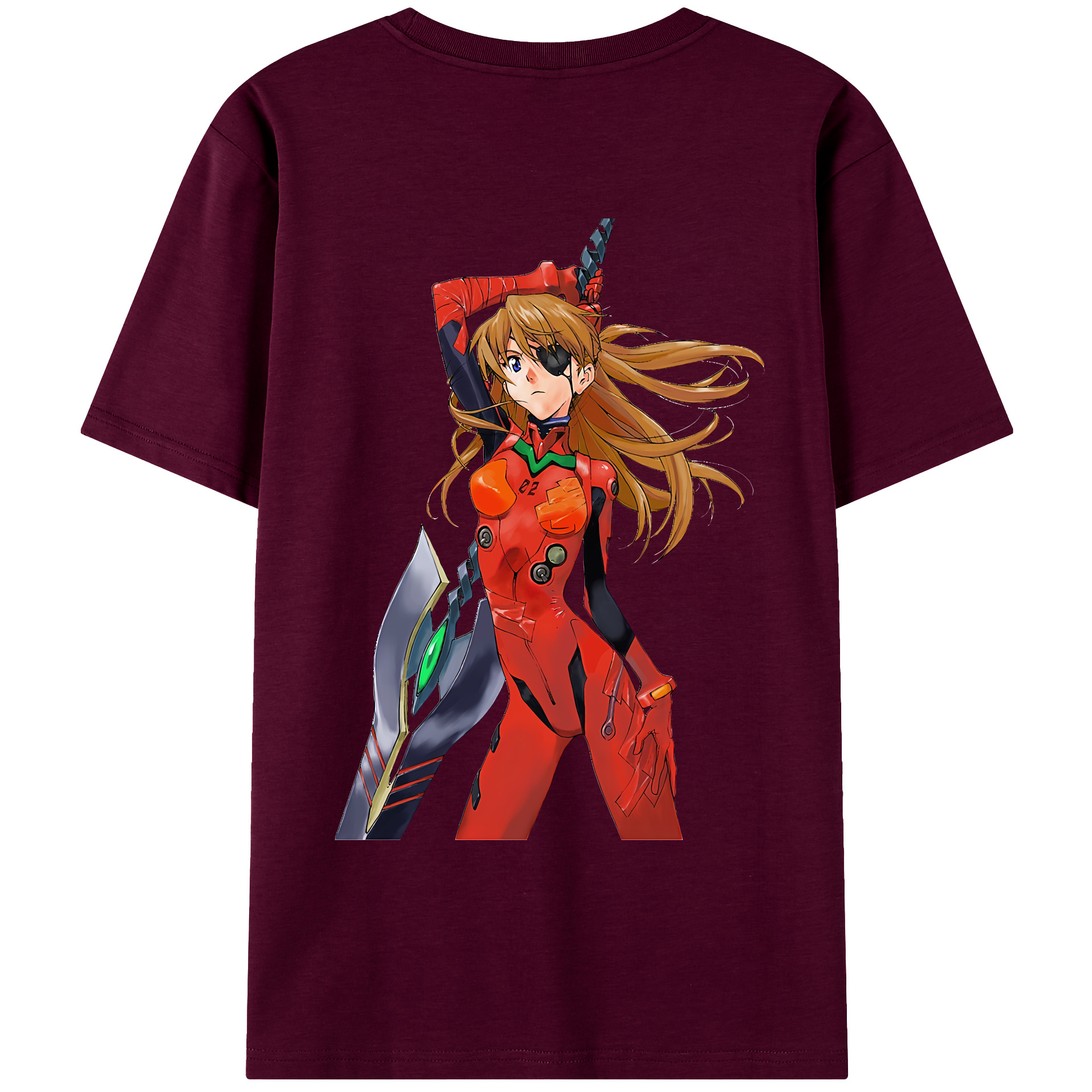 （画像用） EVA 新世紀エヴァンゲリオン レディース半袖Tシャツ(バックプリント)
